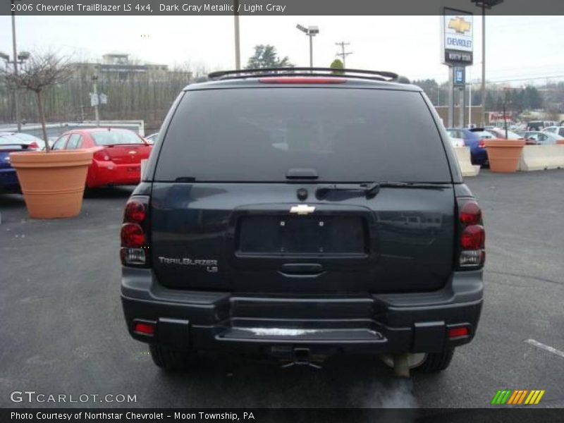 Dark Gray Metallic / Light Gray 2006 Chevrolet TrailBlazer LS 4x4