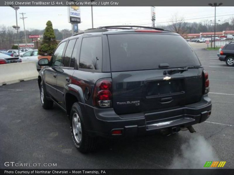 Dark Gray Metallic / Light Gray 2006 Chevrolet TrailBlazer LS 4x4