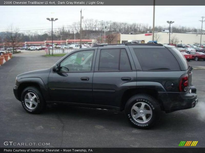 Dark Gray Metallic / Light Gray 2006 Chevrolet TrailBlazer LS 4x4