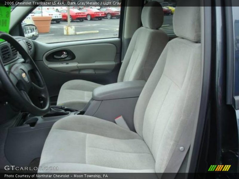 Dark Gray Metallic / Light Gray 2006 Chevrolet TrailBlazer LS 4x4
