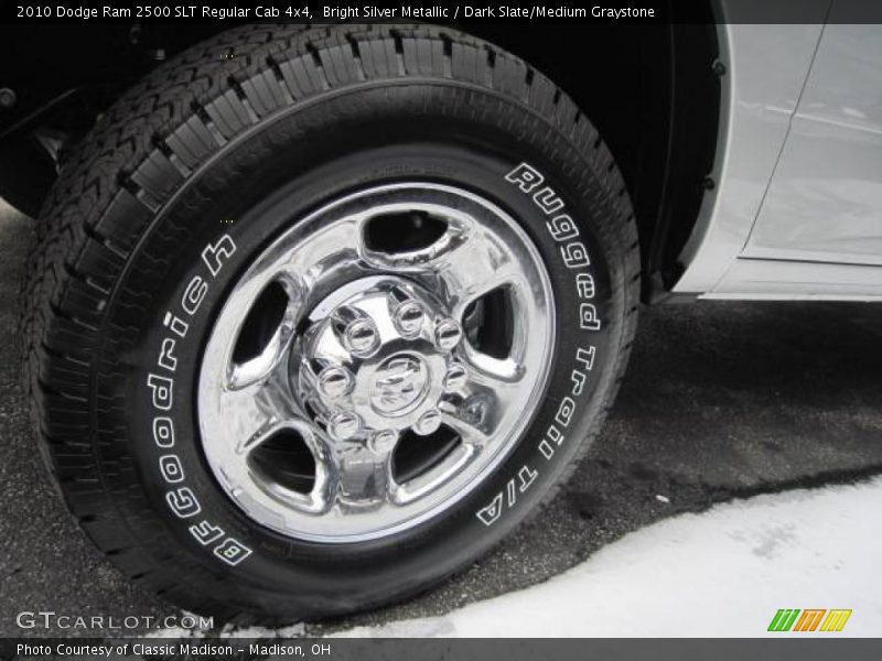 Bright Silver Metallic / Dark Slate/Medium Graystone 2010 Dodge Ram 2500 SLT Regular Cab 4x4