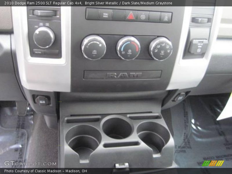 Bright Silver Metallic / Dark Slate/Medium Graystone 2010 Dodge Ram 2500 SLT Regular Cab 4x4