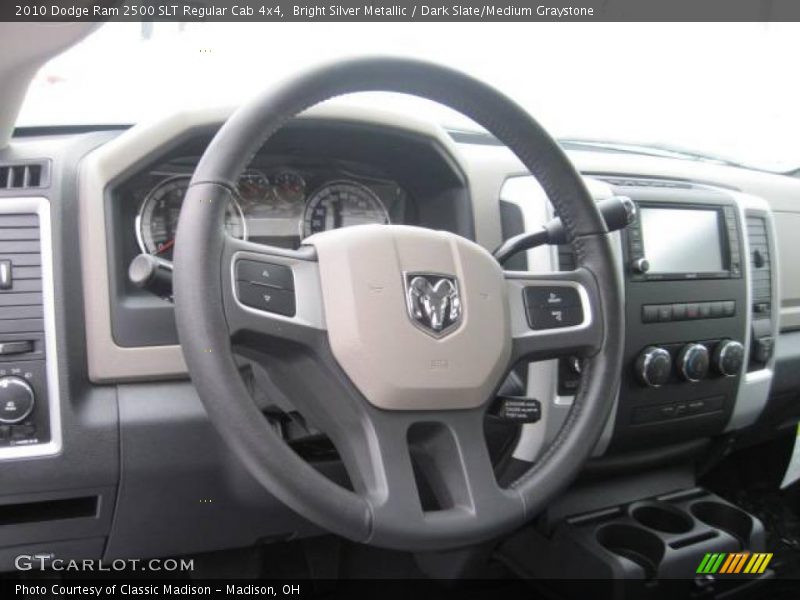 Bright Silver Metallic / Dark Slate/Medium Graystone 2010 Dodge Ram 2500 SLT Regular Cab 4x4