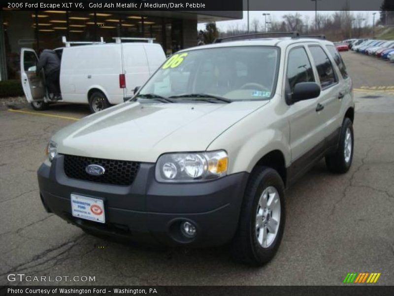 Gold Ash Metallic / Medium/Dark Pebble 2006 Ford Escape XLT V6