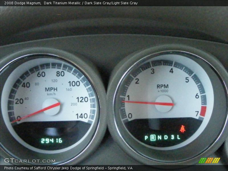 Dark Titanium Metallic / Dark Slate Gray/Light Slate Gray 2008 Dodge Magnum
