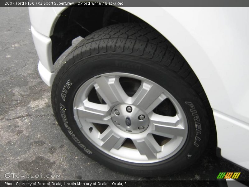Oxford White / Black/Red 2007 Ford F150 FX2 Sport SuperCrew