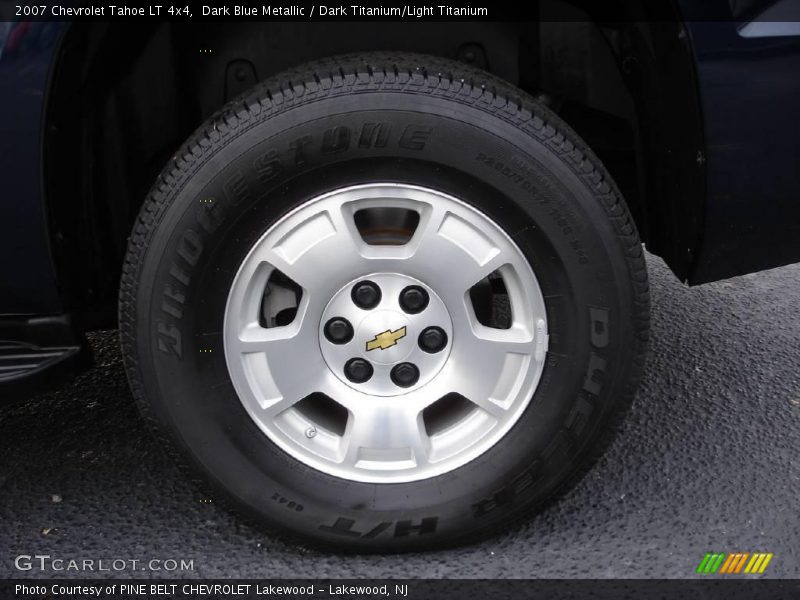 Dark Blue Metallic / Dark Titanium/Light Titanium 2007 Chevrolet Tahoe LT 4x4