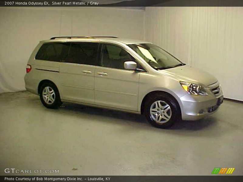 Silver Pearl Metallic / Gray 2007 Honda Odyssey EX