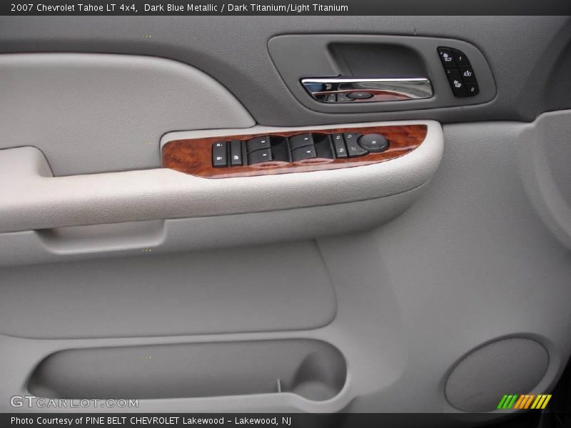 Dark Blue Metallic / Dark Titanium/Light Titanium 2007 Chevrolet Tahoe LT 4x4
