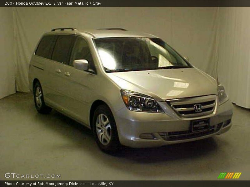 Silver Pearl Metallic / Gray 2007 Honda Odyssey EX