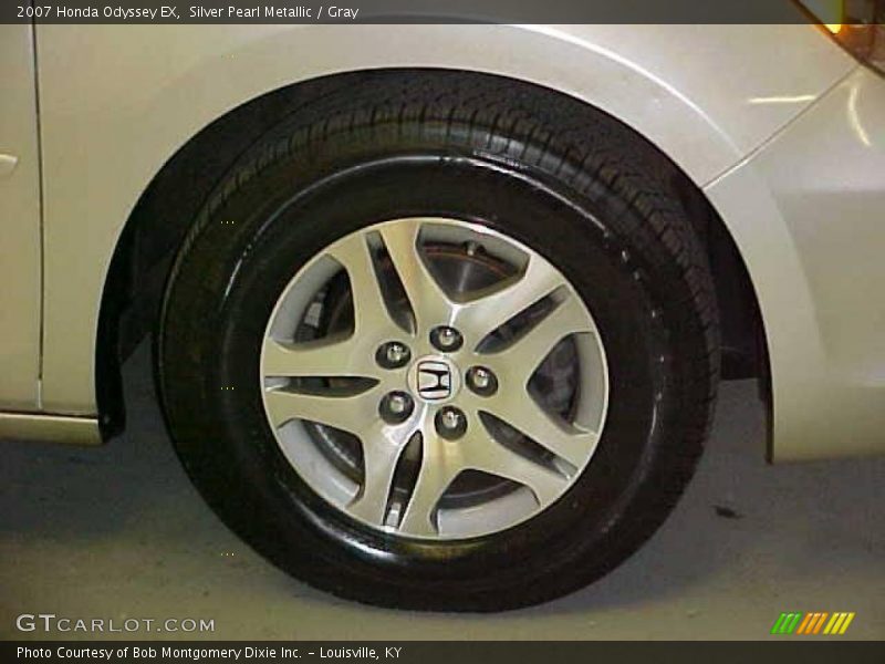 Silver Pearl Metallic / Gray 2007 Honda Odyssey EX