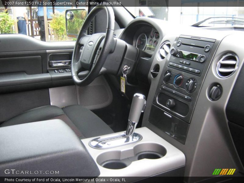 Oxford White / Black/Red 2007 Ford F150 FX2 Sport SuperCrew