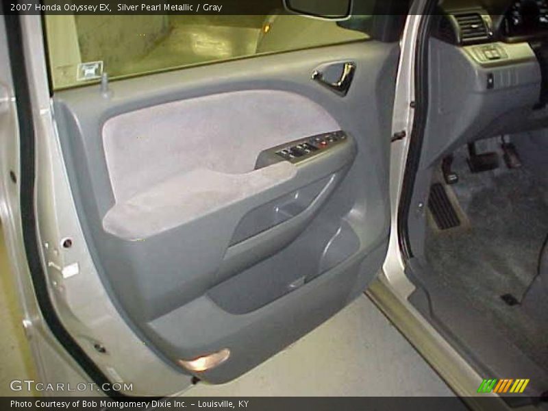 Silver Pearl Metallic / Gray 2007 Honda Odyssey EX