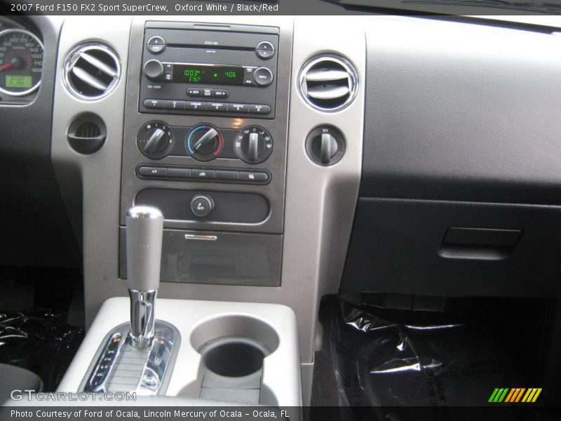 Oxford White / Black/Red 2007 Ford F150 FX2 Sport SuperCrew