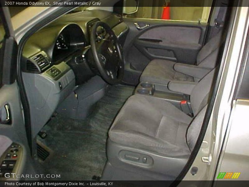 Silver Pearl Metallic / Gray 2007 Honda Odyssey EX