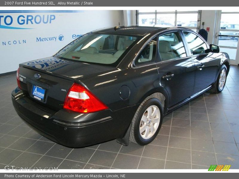 Alloy Metallic / Shale 2007 Ford Five Hundred SEL