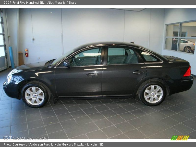 Alloy Metallic / Shale 2007 Ford Five Hundred SEL