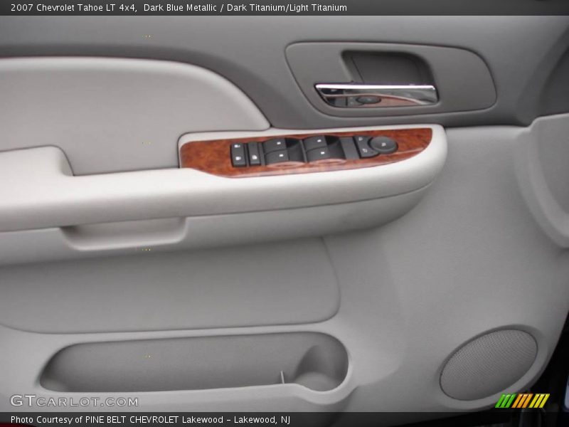 Dark Blue Metallic / Dark Titanium/Light Titanium 2007 Chevrolet Tahoe LT 4x4