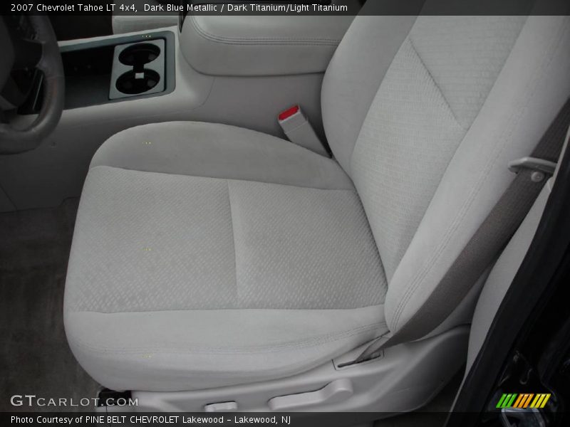 Dark Blue Metallic / Dark Titanium/Light Titanium 2007 Chevrolet Tahoe LT 4x4