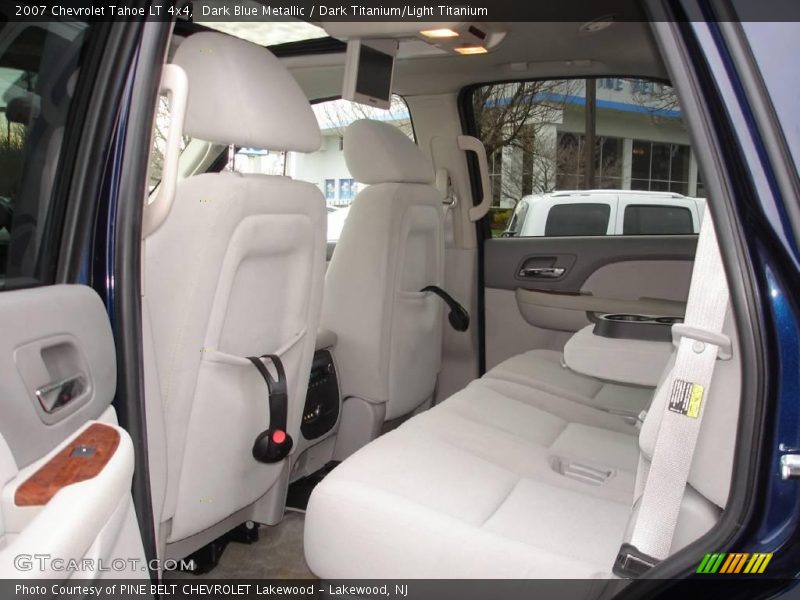 Dark Blue Metallic / Dark Titanium/Light Titanium 2007 Chevrolet Tahoe LT 4x4