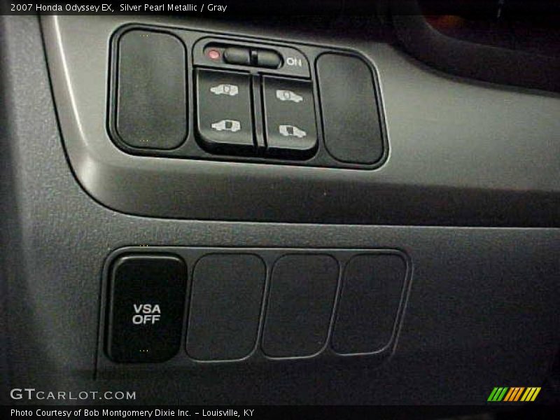 Silver Pearl Metallic / Gray 2007 Honda Odyssey EX