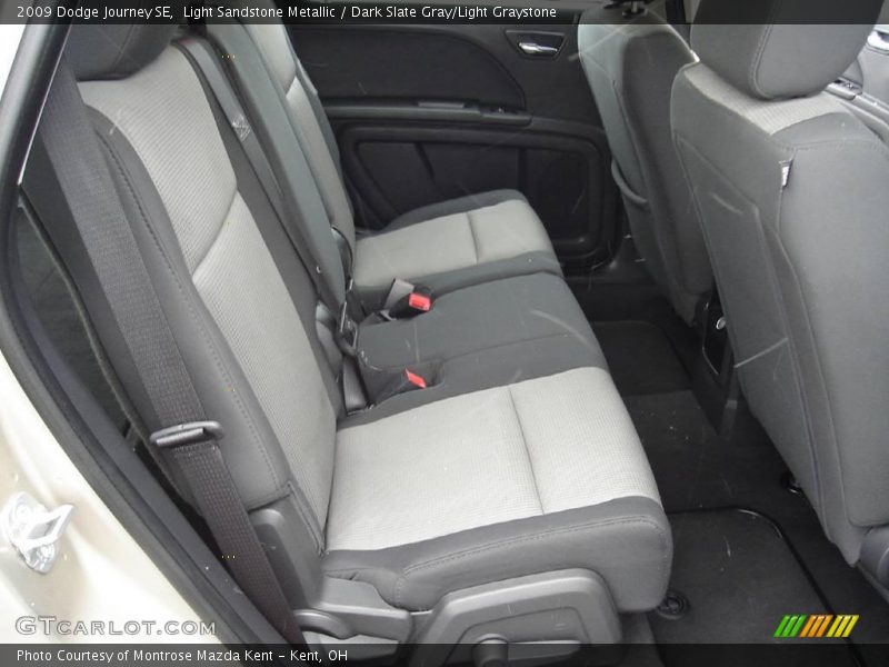 Light Sandstone Metallic / Dark Slate Gray/Light Graystone 2009 Dodge Journey SE