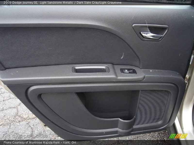 Light Sandstone Metallic / Dark Slate Gray/Light Graystone 2009 Dodge Journey SE