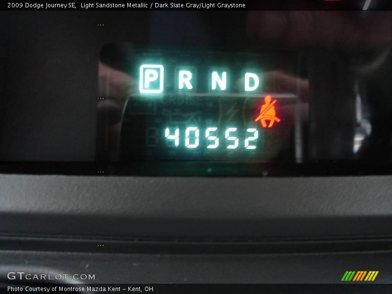 Light Sandstone Metallic / Dark Slate Gray/Light Graystone 2009 Dodge Journey SE