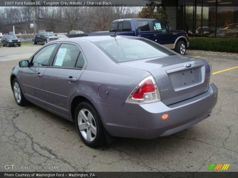 Tungsten Grey Metallic / Charcoal Black 2007 Ford Fusion SE