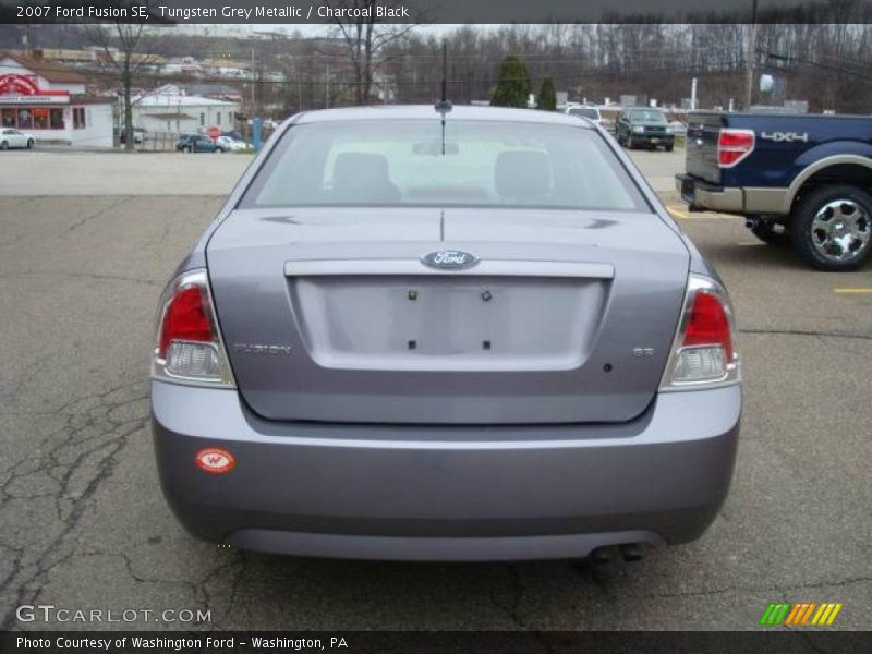 Tungsten Grey Metallic / Charcoal Black 2007 Ford Fusion SE