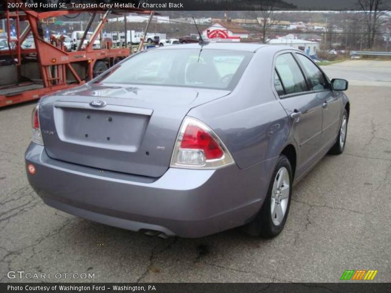 Tungsten Grey Metallic / Charcoal Black 2007 Ford Fusion SE