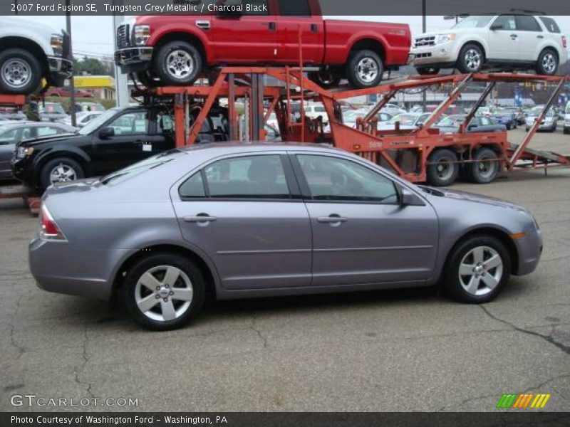 Tungsten Grey Metallic / Charcoal Black 2007 Ford Fusion SE