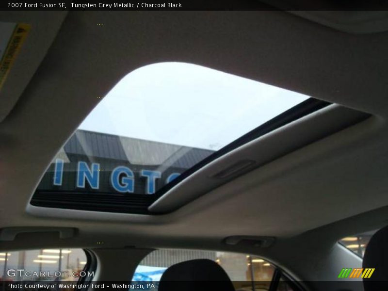 Tungsten Grey Metallic / Charcoal Black 2007 Ford Fusion SE