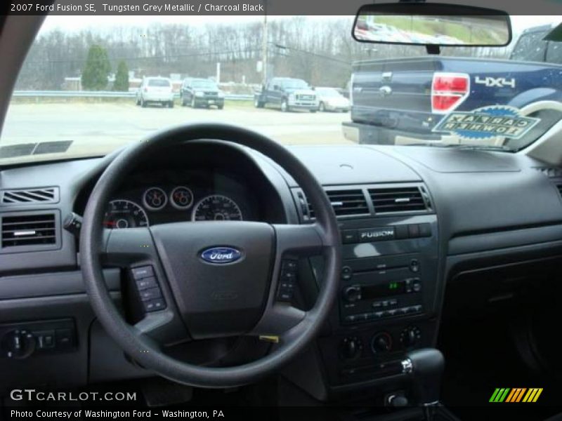 Tungsten Grey Metallic / Charcoal Black 2007 Ford Fusion SE
