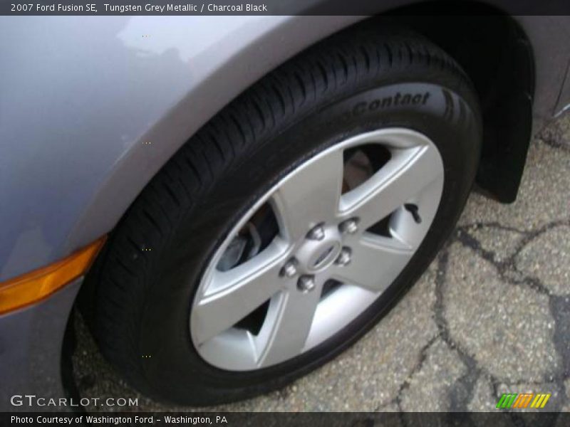 Tungsten Grey Metallic / Charcoal Black 2007 Ford Fusion SE