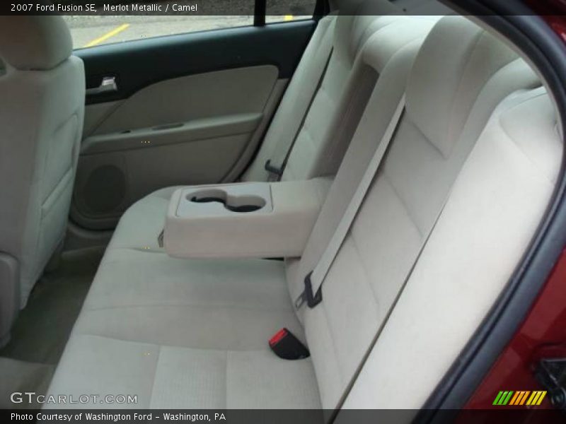 Merlot Metallic / Camel 2007 Ford Fusion SE