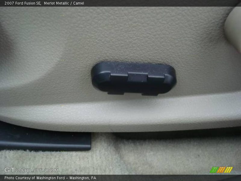Merlot Metallic / Camel 2007 Ford Fusion SE