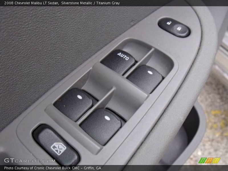 Silverstone Metallic / Titanium Gray 2008 Chevrolet Malibu LT Sedan