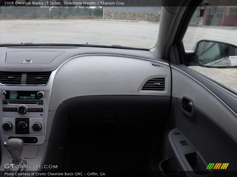 Silverstone Metallic / Titanium Gray 2008 Chevrolet Malibu LT Sedan