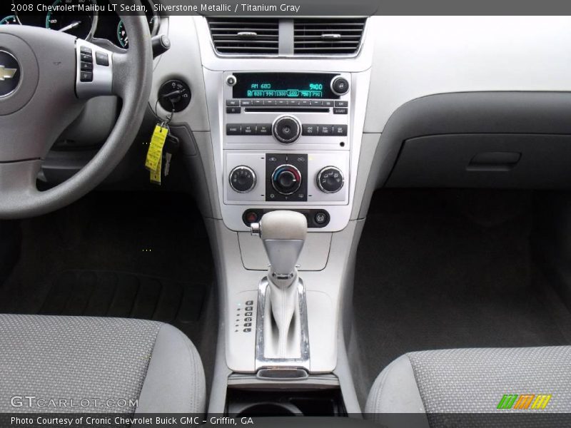 Silverstone Metallic / Titanium Gray 2008 Chevrolet Malibu LT Sedan