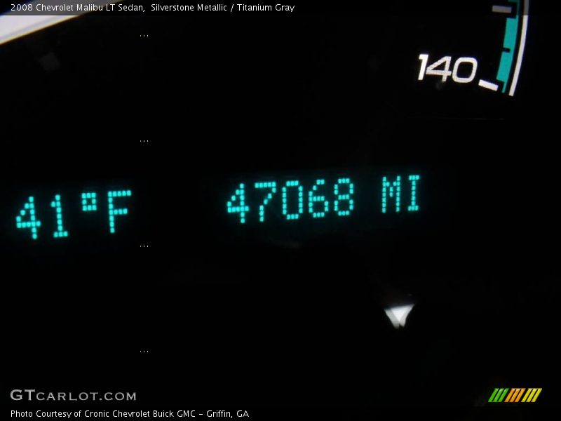 Silverstone Metallic / Titanium Gray 2008 Chevrolet Malibu LT Sedan