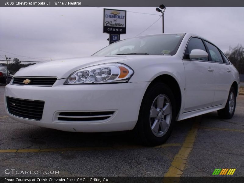 White / Neutral 2009 Chevrolet Impala LT