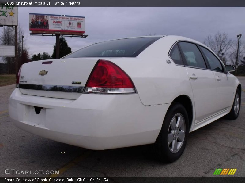 White / Neutral 2009 Chevrolet Impala LT