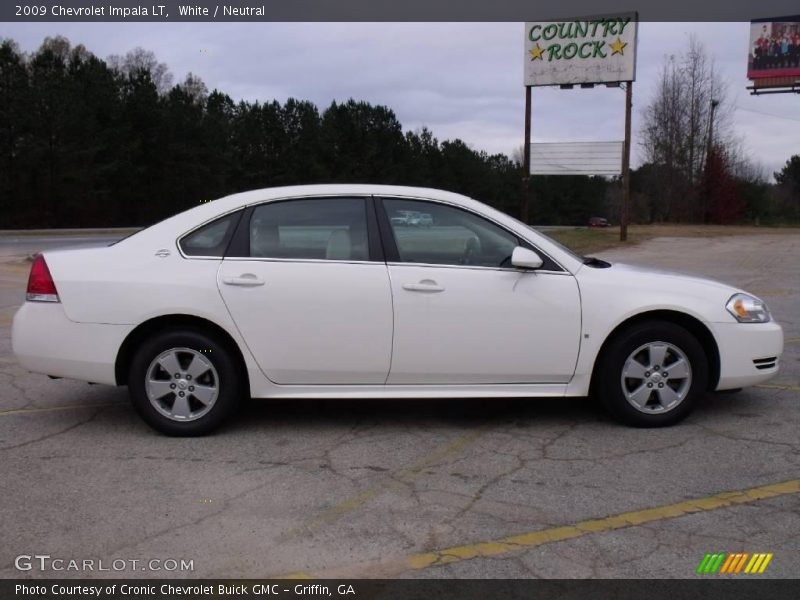 White / Neutral 2009 Chevrolet Impala LT