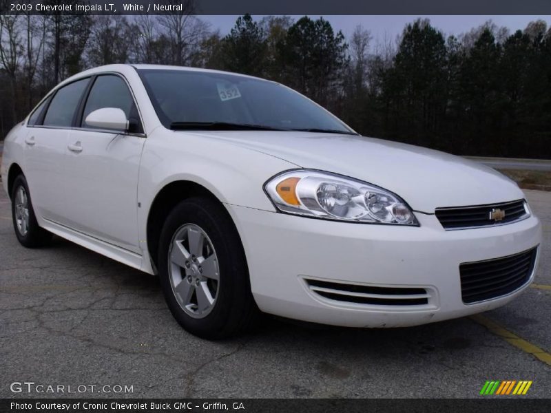 White / Neutral 2009 Chevrolet Impala LT