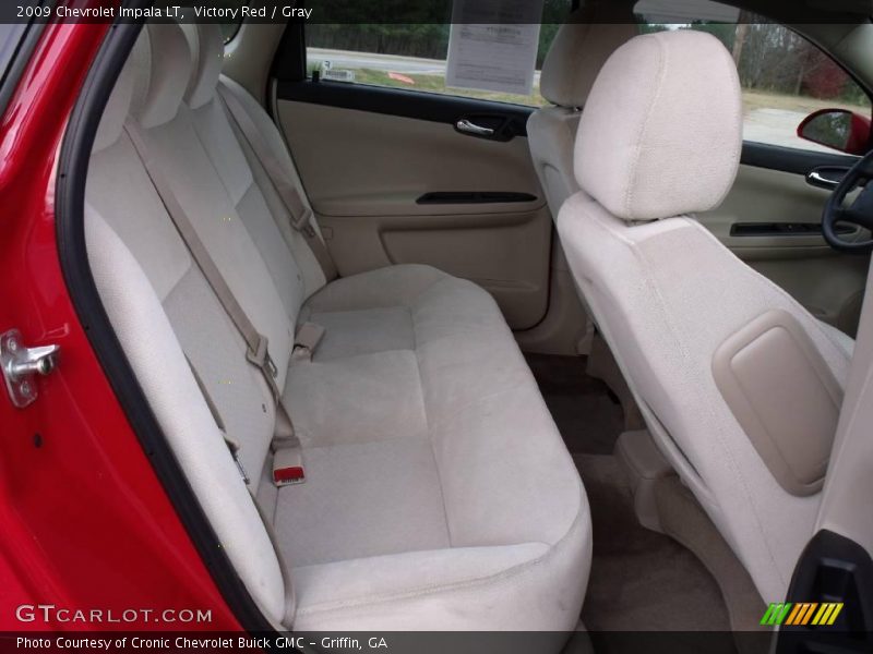 Victory Red / Gray 2009 Chevrolet Impala LT