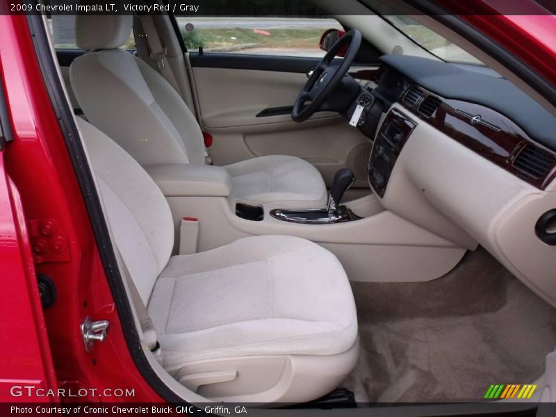 Victory Red / Gray 2009 Chevrolet Impala LT
