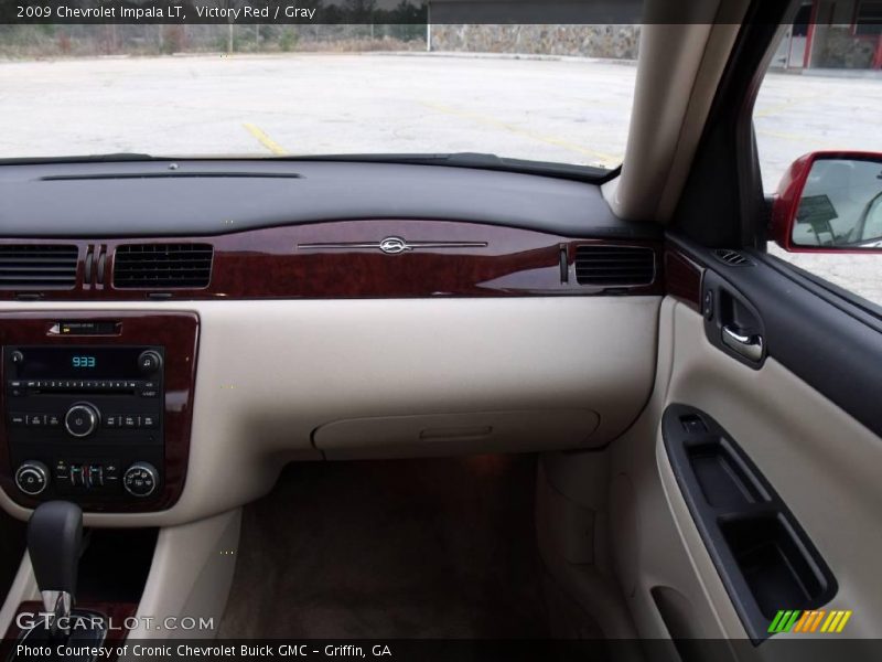Victory Red / Gray 2009 Chevrolet Impala LT