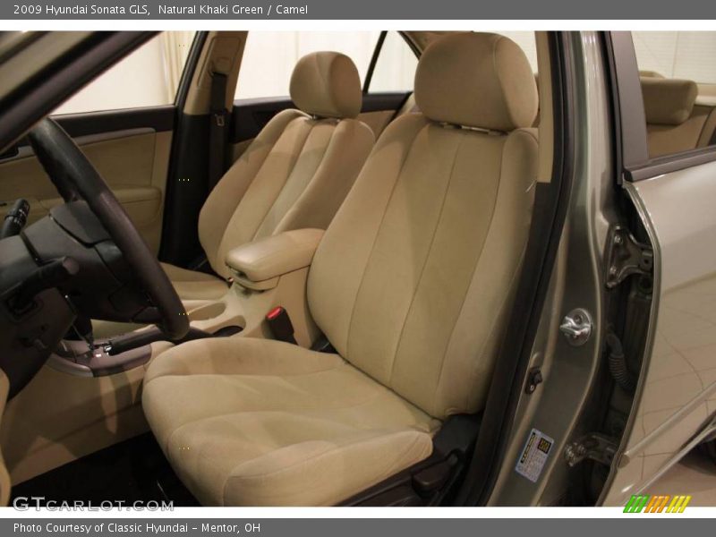 Natural Khaki Green / Camel 2009 Hyundai Sonata GLS