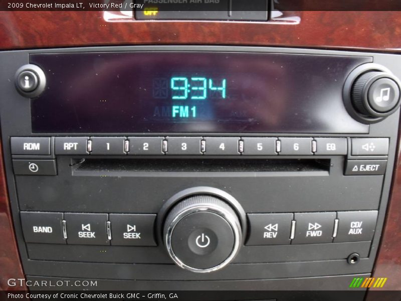 Victory Red / Gray 2009 Chevrolet Impala LT